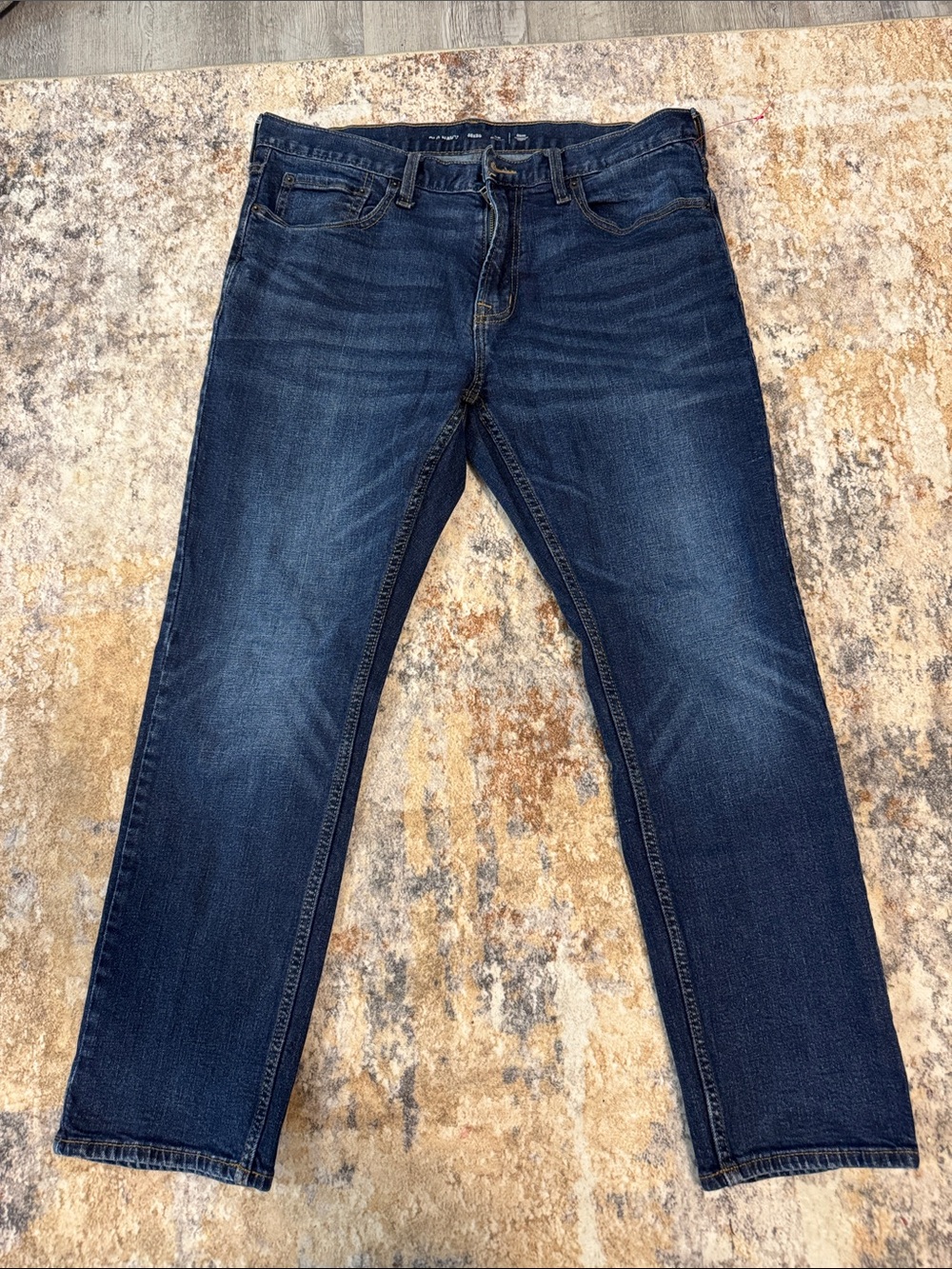 Old Navy Men's Indigo Slim Straight Jeans